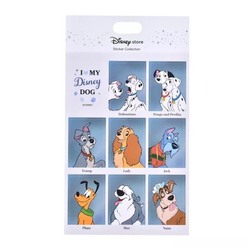 JDS - Sticker Collection x Disney Dog "Yearbook Style" Stickers