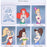 JDS - Sticker Collection x Little Mermaid "Yearbook Style" Stickers