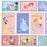 JDS - Sticker Collection x Disney Princess "Stamp-Style" Stickers