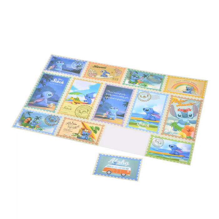JDS - Sticker Collection x Lilo, Stitch, and Scrump Aloha "Stamp-Style" Stickers