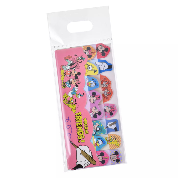 JDS - Mickey & Friends Retro Die-Cut Costume Sticky Notes Index