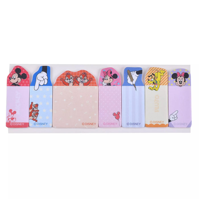 JDS - Mickey & Friends Retro Die-Cut Costume Sticky Notes Index