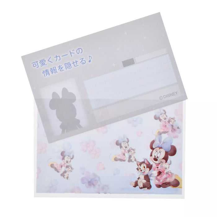 JDS - Minnie & Figaro "Flower, Watercolor, Sakura" My Number Card Case