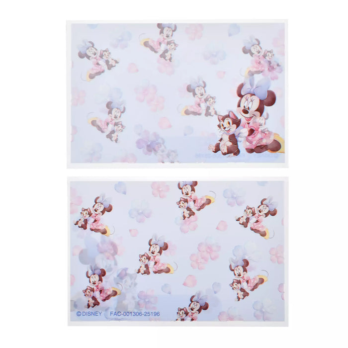 JDS - Minnie & Figaro "Flower, Watercolor, Sakura" My Number Card Case