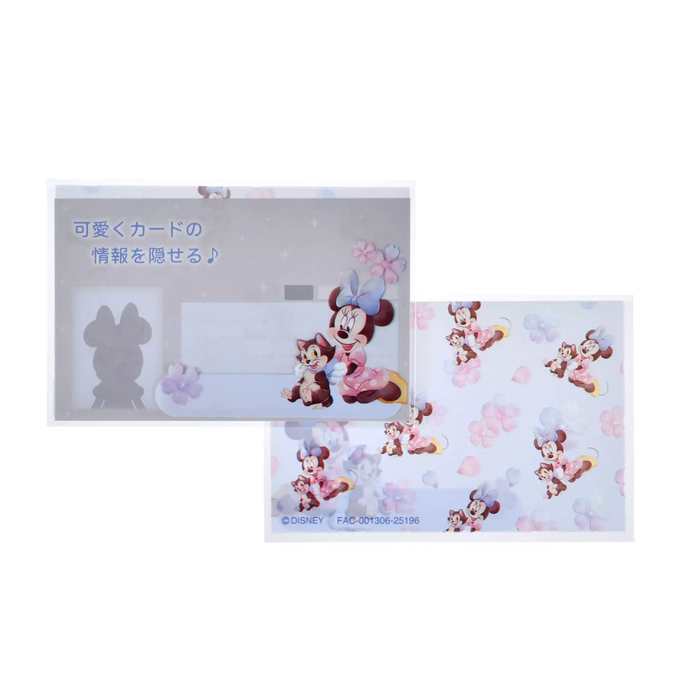 JDS - Minnie & Figaro "Flower, Watercolor, Sakura" My Number Card Case