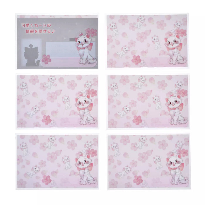 JDS - Marie The Aristocats "Flower, Watercolor, Sakura" My Number Card Case