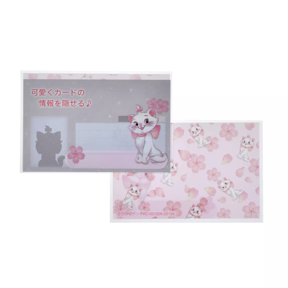 JDS - Marie The Aristocats "Flower, Watercolor, Sakura" My Number Card Case