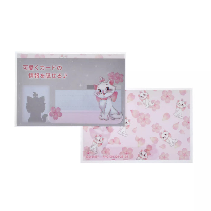 JDS - Marie The Aristocats "Flower, Watercolor, Sakura" My Number Card Case
