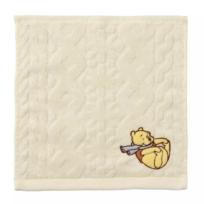 JDS - Winnie the Pooh Cable Knit Style Mini Towel