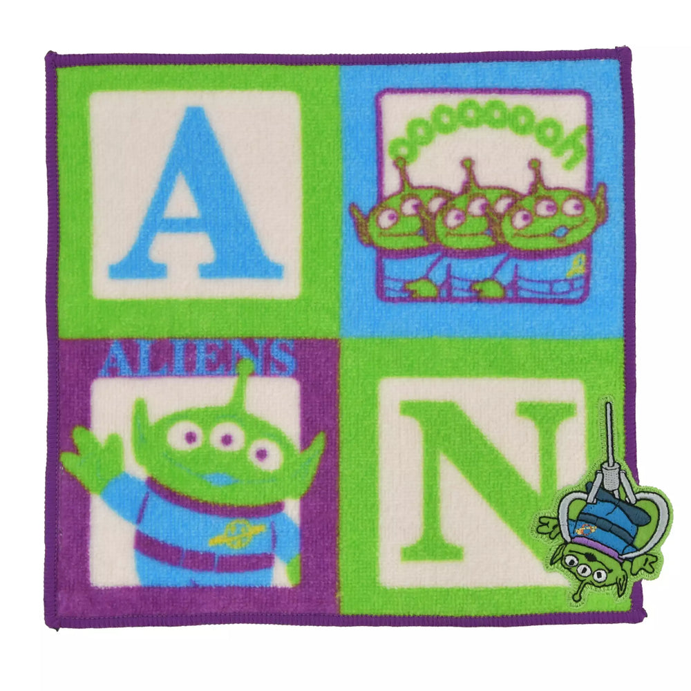 JDS - Toy Story 30th Anniversary x Little Green Men/Alien & Block Mini Towel (Release Date: Oct 21, 2025)