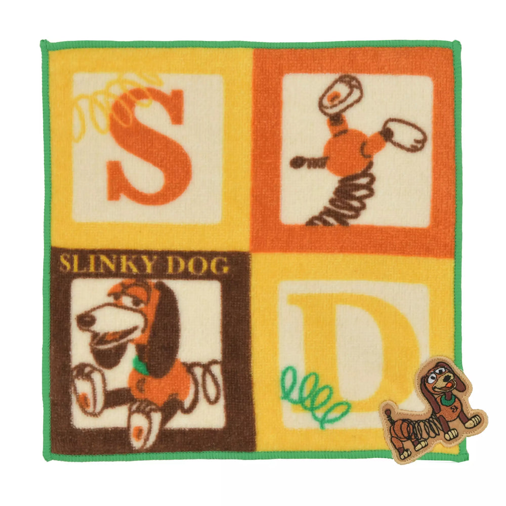 JDS - Toy Story 30th Anniversary x Slinky Dog & Block Mini Towel (Release Date: Oct 21, 2025)