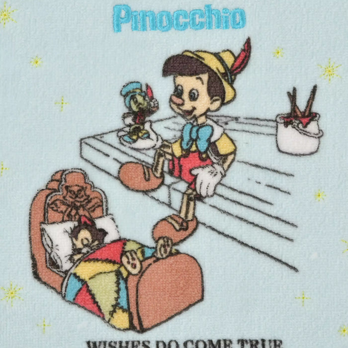 JDS - Pinocchio, Jiminy Cricket, Figaro "Story" Mini Towel