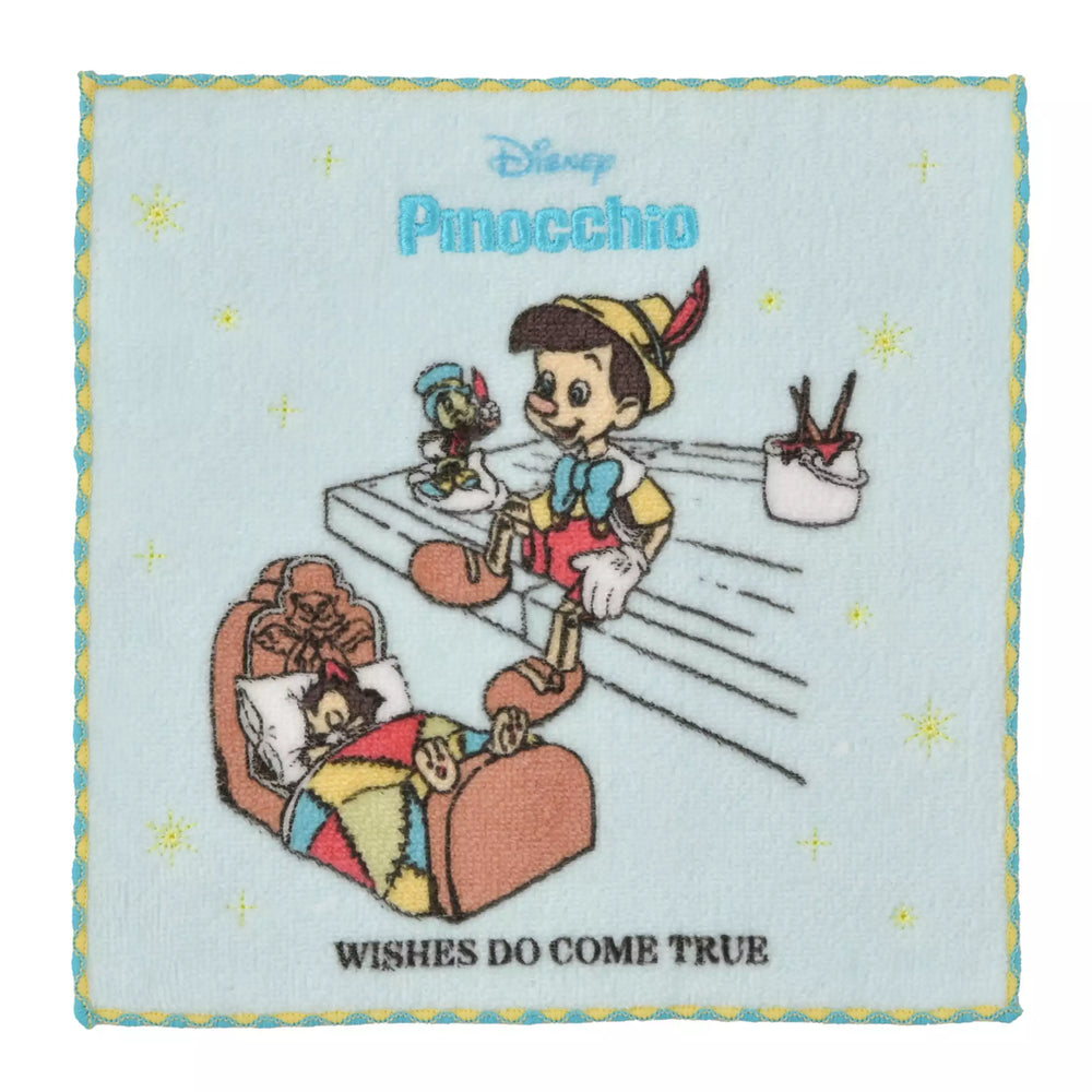JDS - Pinocchio, Jiminy Cricket, Figaro "Story" Mini Towel