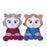 JDS -  Dare Pe x Blue Frozen Family Memories Olaf the Kitten Plush Keychain (Release Date: Sept 30, 2025)