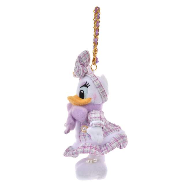 JDS - Tweed Style x Daisy Duck Plush Keychain (Release Date: Oct 10, 2025)