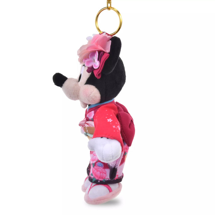 JDS - Minnie Mouse "Kimono" Plush Keychain (Release Date: Dec 2, 2025)