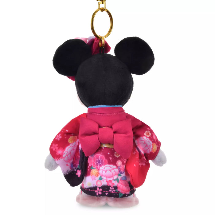 JDS - Minnie Mouse "Kimono" Plush Keychain (Release Date: Dec 2, 2025)