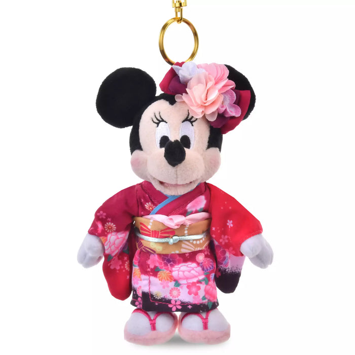 JDS - Minnie Mouse "Kimono" Plush Keychain (Release Date: Dec 2, 2025)