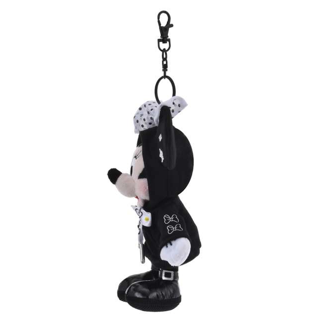 JDS - Minnie Mouse "Black Style" Plush Keychain (Release Date: Nov 21, 2025)