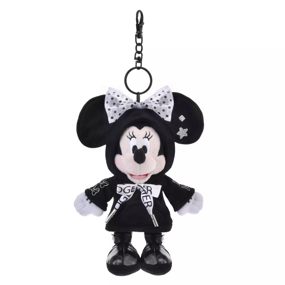 JDS - Minnie Mouse "Black Style" Plush Keychain (Release Date: Nov 21, 2025)