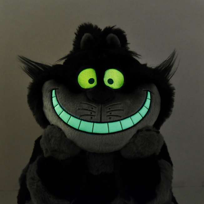 JDS -  Cheshire Cat 2025 x Cheshire Cat "Glow in the Dark" Plush Toy Color: Black (Release Date: Sept 30, 2025)