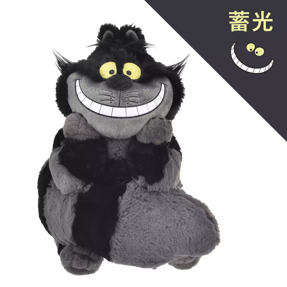 JDS -  Cheshire Cat 2025 x Cheshire Cat "Glow in the Dark" Plush Toy Color: Black (Release Date: Sept 30, 2025)