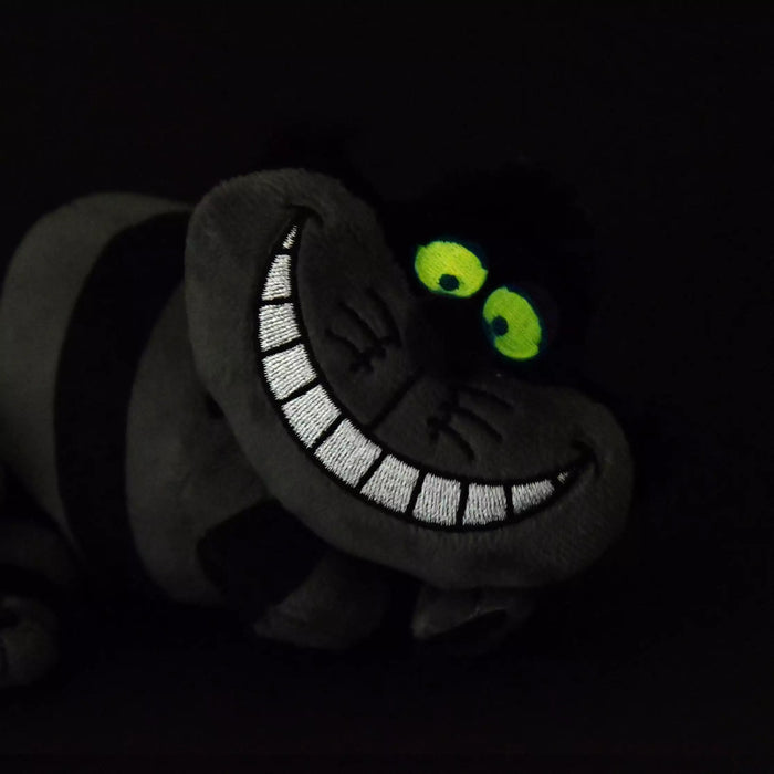 JDS -  Cheshire Cat 2025 x Cheshire Cat Glow-in-the-Dark Plush Keychain Color: Black (Release Date: Sept 30, 2025)