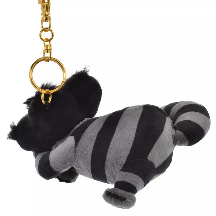 JDS -  Cheshire Cat 2025 x Cheshire Cat Glow-in-the-Dark Plush Keychain Color: Black (Release Date: Sept 30, 2025)
