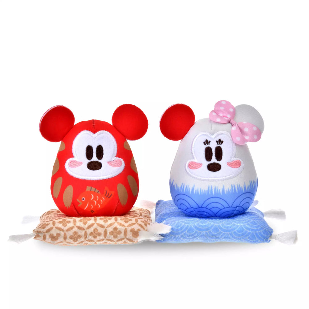 JDS - NEW YEAR Daruma 2026 Collection x Mickey & Minnie Mouse Plush Toy (Release Date: Dec 2, 2025)