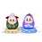 JDS - NEW YEAR Daruma 2026 Collection x Donald & Daisy Duck Plush Toy (Release Date: Dec 2, 2025)