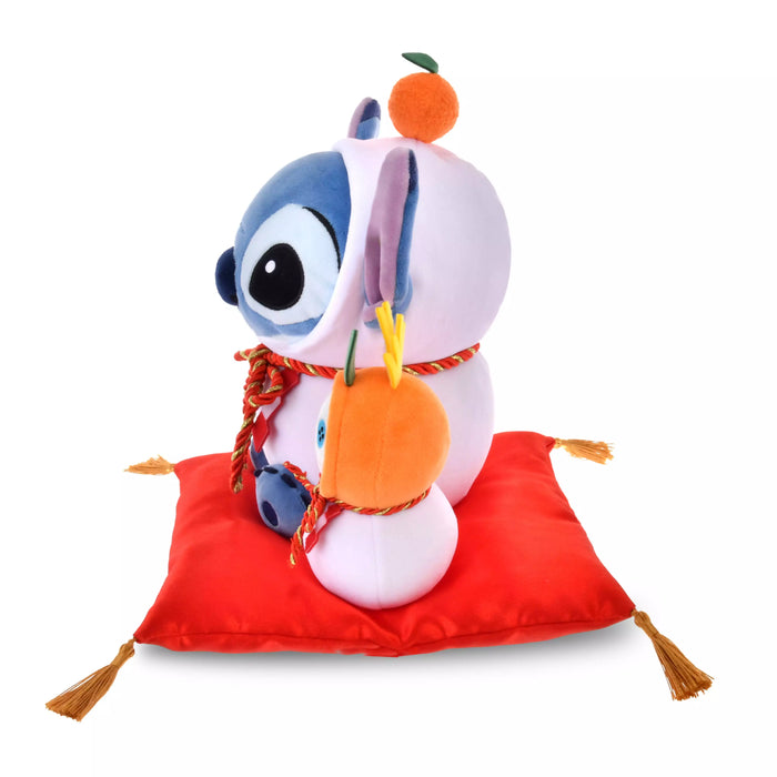JDS - New Year Stitch 2026 Collection x Stitch & Scrump "Kagami Mochi" Plush Toy  (Release Date: Dec 2, 2025)