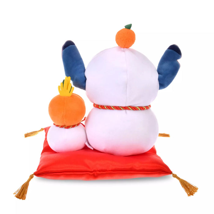 JDS - New Year Stitch 2026 Collection x Stitch & Scrump "Kagami Mochi" Plush Toy  (Release Date: Dec 2, 2025)