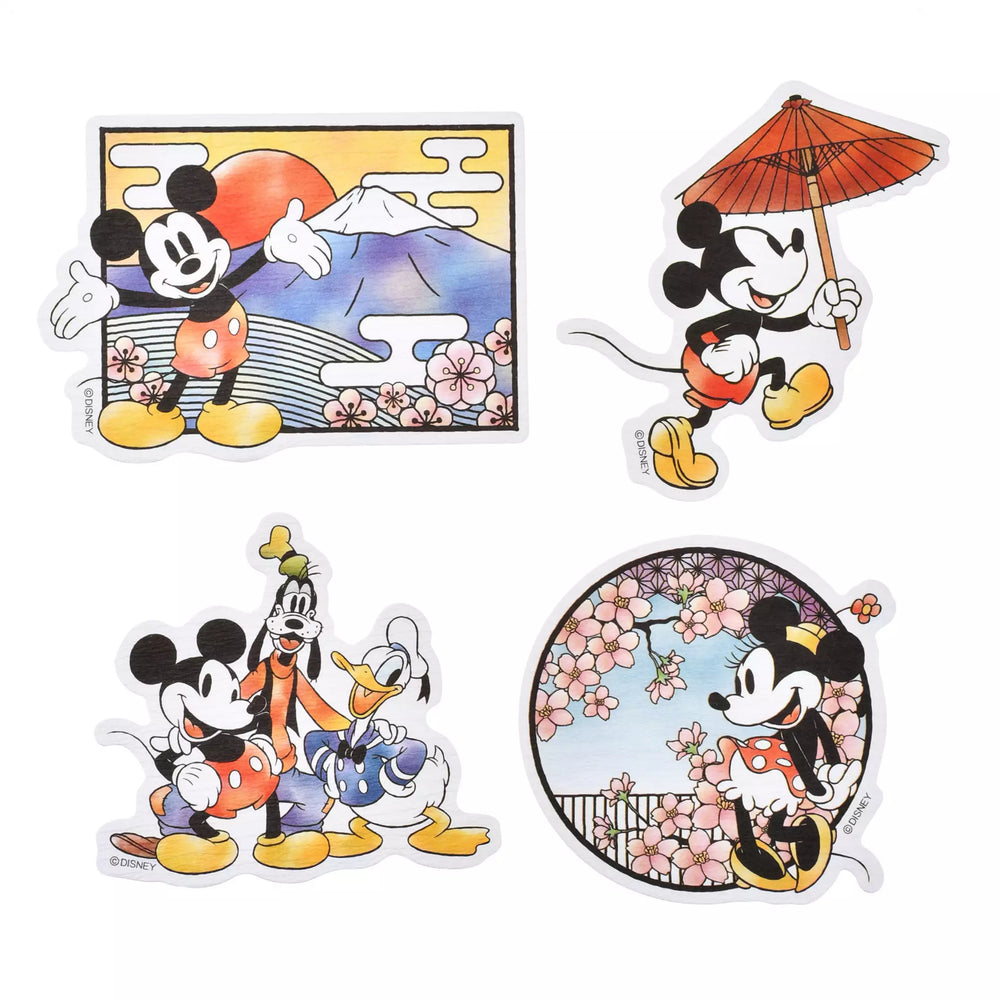 JDS - Sticker Collection x Mickey & Friends & Japan Die-Cut Washi Style Stickers