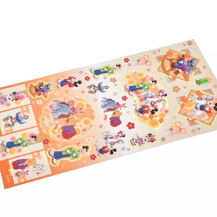 JDS - Zodiac Horse 2026 Disney Character "Washi Style" Stickers (Release Date: Dec 2, 2025)