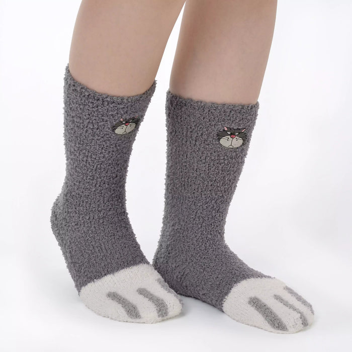 JDS - Room Wear 2025 x Lucifer and Face Embroidery Room Socks Sizes 23-25 (Release Date: Oct 21, 2025)