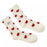 JDS - Room Wear 2025 x Baymax with Heart and Face Embroidery Room Socks Sizes 23-25 (Release Date: Oct 21, 2025)