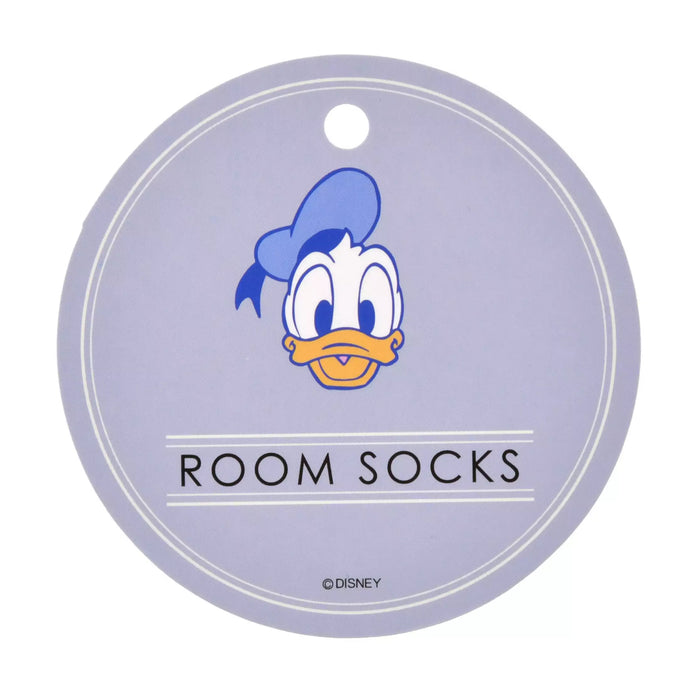 JDS - Room Wear 2025 x Donald Duck Face Embroidery Room Socks Sizes 23-25 (Release Date: Oct 21, 2025) (Copy)
