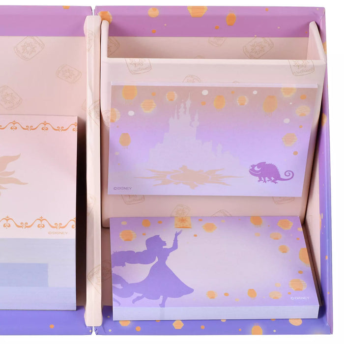 JDS - Rapunzel, Flynn Rider, and Pascal "Foil Stamping" Sticky Notes/Memo Pad with Pen Stand