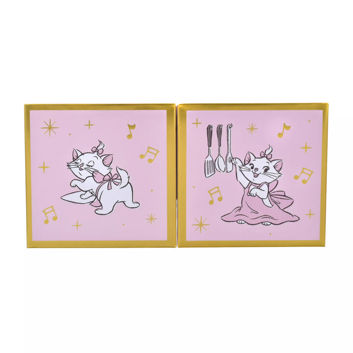 JDS - Marie The Aristocats "Foil Stamping" Sticky Notes/Memo Pad with Pen Stand