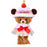 JDS - Birthday Anniversary UniBearsity Plush Keychain Costume