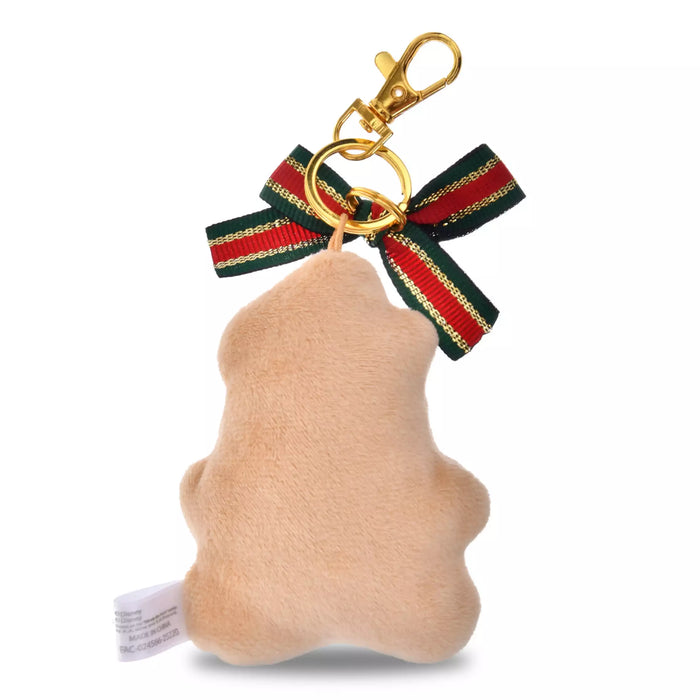 JDS -  2025 Disney Christmas Mickey & Friends x Winnie the Pooh "Gingerbread Man Shaped" Plush Keychain (Release Date: Nov 4, 2025)