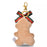 JDS -  2025 Disney Christmas Mickey & Friends x Mickey Mouse "Gingerbread Man Shaped" Plush Keychain (Release Date: Nov 4, 2025)