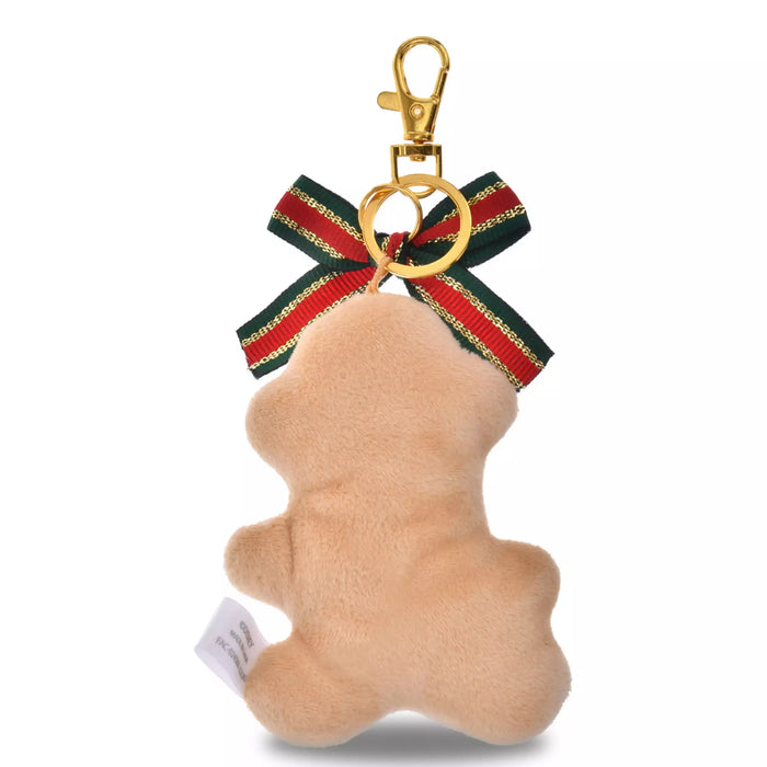 JDS -  2025 Disney Christmas Mickey & Friends x Mickey Mouse "Gingerbread Man Shaped" Plush Keychain (Release Date: Nov 4, 2025)