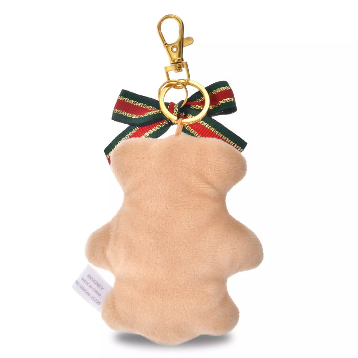JDS -  2025 Disney Christmas Mickey & Friends x Minnie Mouse "Gingerbread Man Shaped" Plush Keychain (Release Date: Nov 4, 2025)