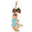 JDS -  2025 Disney Christmas Mickey & Friends x Agent P "Gingerbread Man Shaped" Plush Keychain (Release Date: Nov 4, 2025)