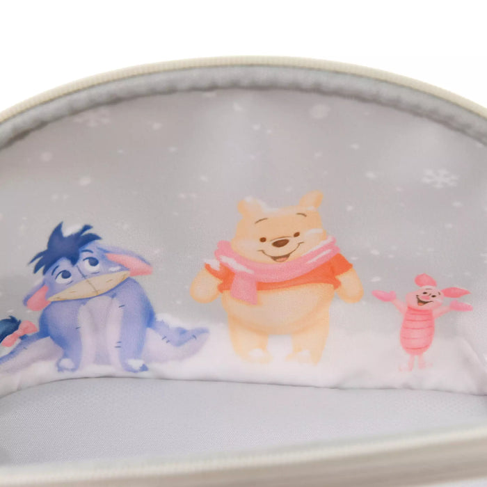 JDS - 2025 White Pooh Collection x Winnie the Pooh, Piglet, and Eeyore Two-Tier Pouch (Release Date: Nov 11, 2025)