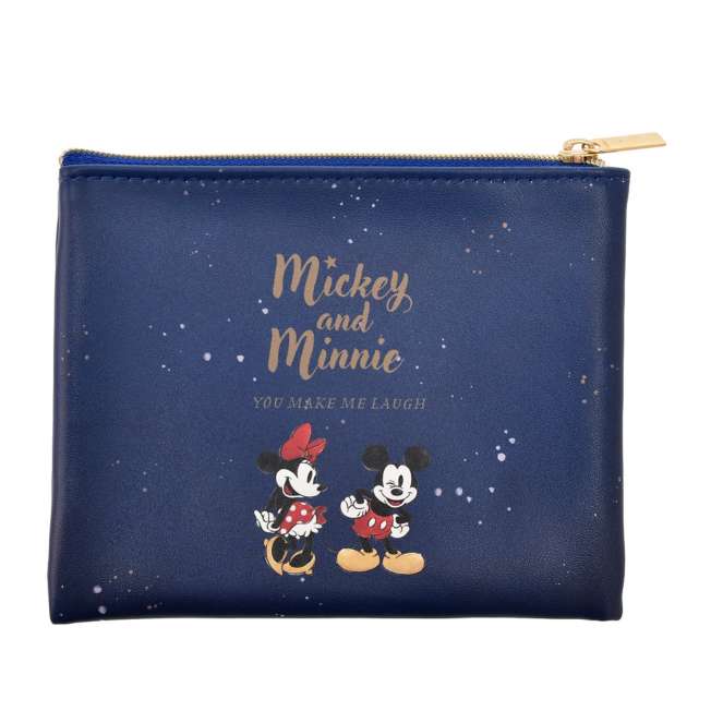 JDS - Holiday Gift x Mickey & Minnie Mouse Flat Pouch (S)
