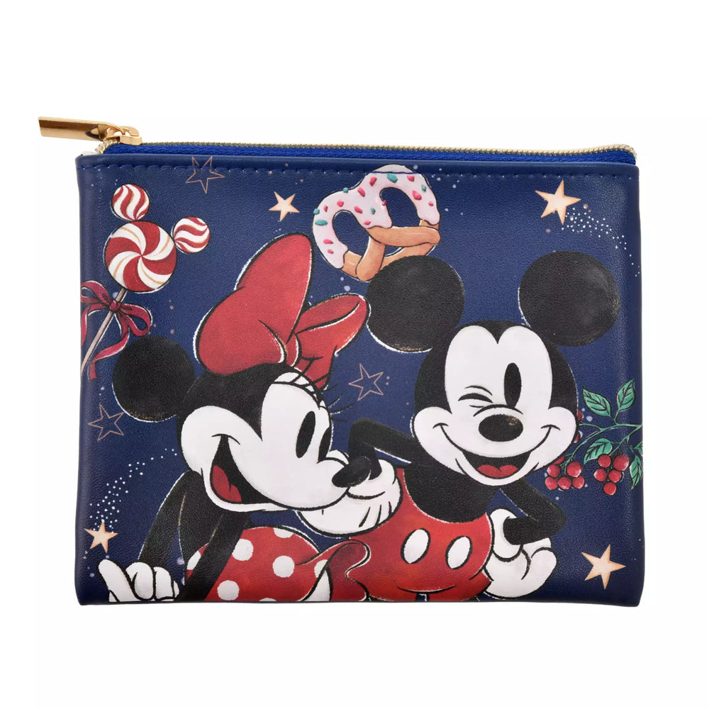 JDS - Holiday Gift x Mickey & Minnie Mouse Flat Pouch (S)
