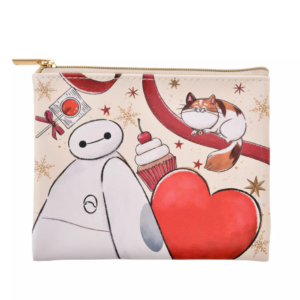JDS - Holiday Gift x Baymax & Mochi Flat Pouch (S)