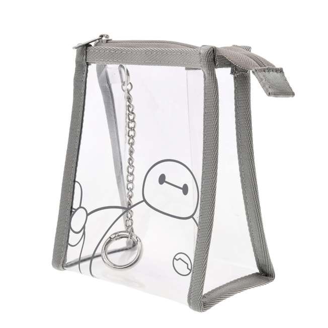 JDS - Big Hero 6 "Line Art" Clear Pouch with Carabiner